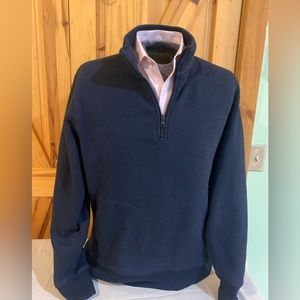 Men’s J. Crew three quarter zip pullover